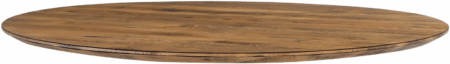 Rund bordplade House of Sander Boston i egetræ vintage Ø80 x 3 cm