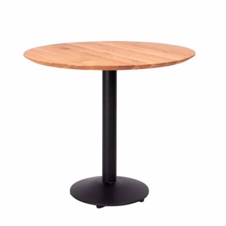 Rundt plankebord i natur olie | 80Øcm Rødovre