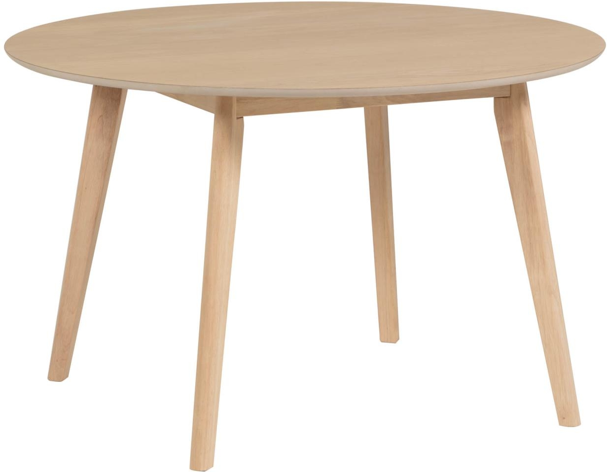 Rundt spisebord Kave Home Batilde Ø120 cm asketræ natur nordisk moderne plads til 6 pers Rundt spisebord Kave Home Batilde Ø120 cm asketræ natur nordisk moderne plads til 6 pers
