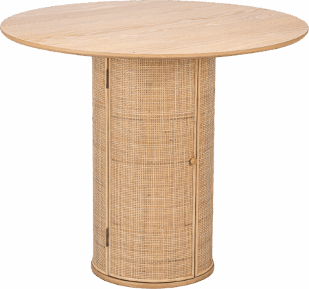 Rundt spisebord Nordlys Furniture Havana Ø90 cm brunolieret fyrretræ FSC-certificeret