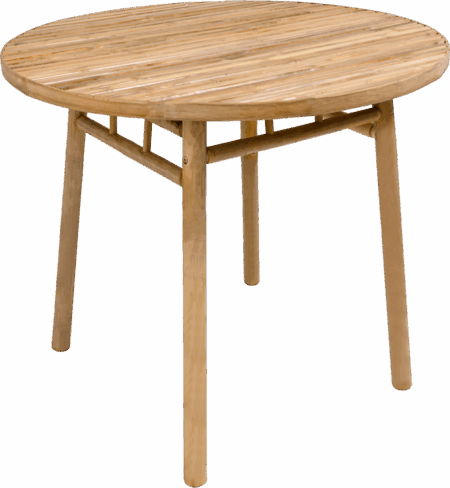 Spisebord Nordlys Furniture Ipoh FSC-certificeret bambus natur Ø90 cm rund