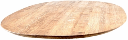 Spisebordplade til plankebord House of Sander Orlando FSC-egetræ oval 140x80x3 cm natur