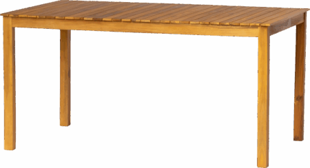 Udendørs spisebord Nordlys Furniture Alicante i FSC-akacietræ 150x90 cm natur