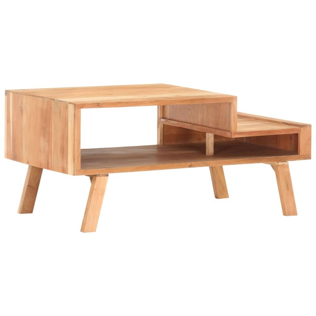 Sofabord 100x50x45 cm massivt akacietræ Sofabord 100x50x45 cm massivt akacietræ