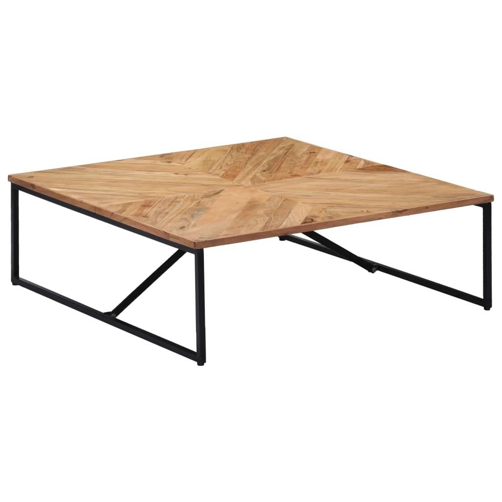 Sofabord 110 x 110 x 36 cm massivt akacietræ Sofabord 110 x 110 x 36 cm massivt akacietræ