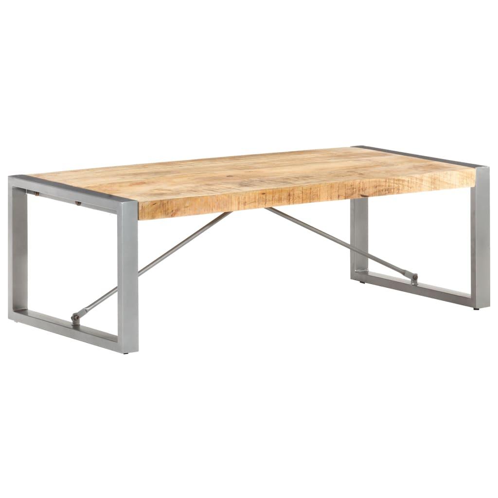 Sofabord 120x60x40 cm ru mangotræ Sofabord 120x60x40 cm ru mangotræ