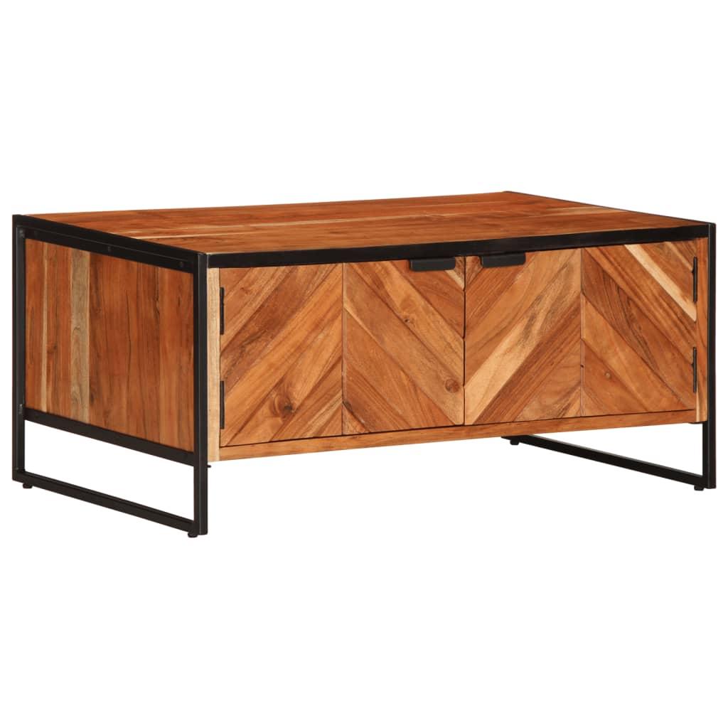 Sofabord 90x55x40 cm massivt akacietræ Sofabord 90x55x40 cm massivt akacietræ