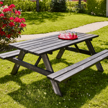 Hortus - Bord-/bænkesæt 42 mm sortgrundmalet