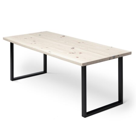 Hvidolieret plankebord i fyrretræ 4 cm