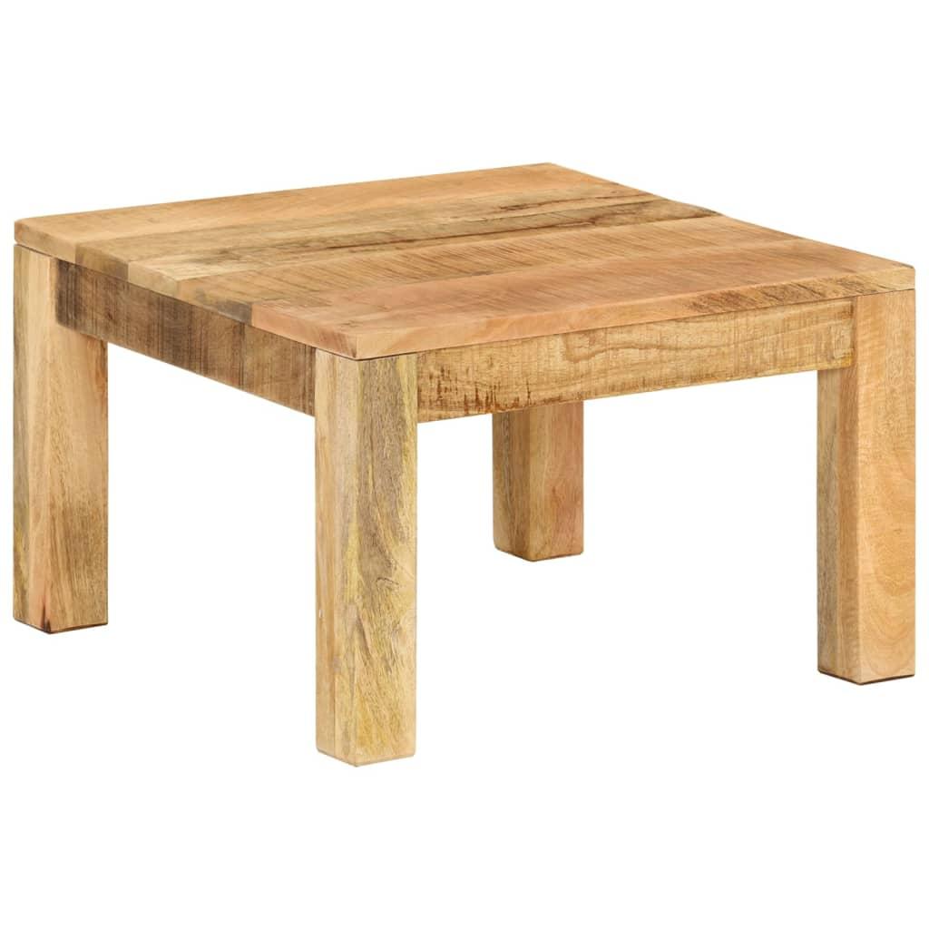 Sofabord 55x55x35 cm massivt mangotræ Sofabord 55x55x35 cm massivt mangotræ