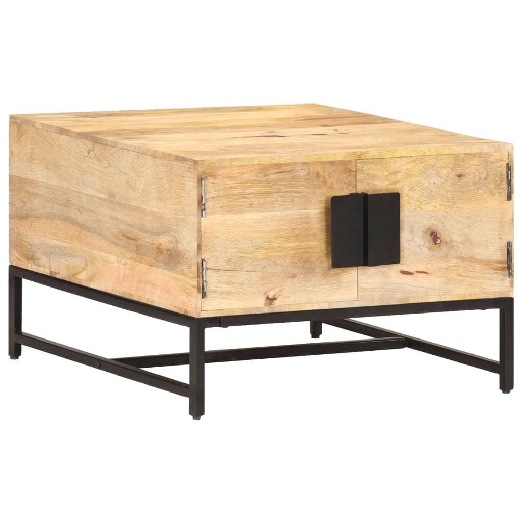 Sofabord 67x67x45 cm massivt mangotræ Sofabord 67x67x45 cm massivt mangotræ