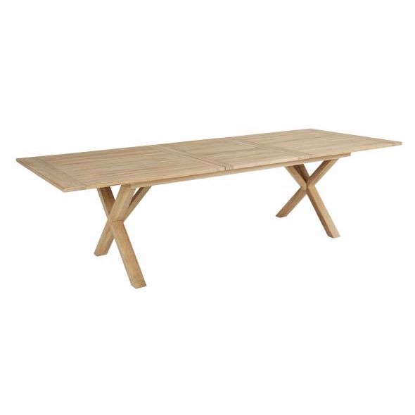 Brutus teak udtræksbord - natur - Havebord - Brafab - Enggården Havemøbler Brutus teak udtræksbord - natur - Havebord - Brafab - Enggården Havemøbler