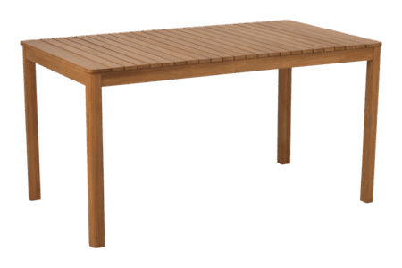 Joe teak bord 80 x 140 cm - Havebord - Brafab - Enggården Havemøbler