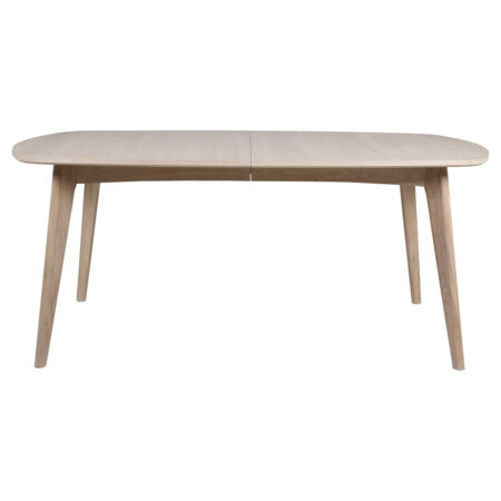 Marte spisebord 102x180cm forberedt til tillægsplader hvid