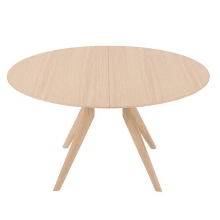 PBJ Corna rundt spisebord Ø:160 cm - Røget lakeret eg - Finér