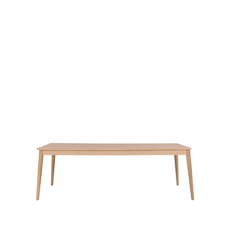 PBJ Hide spisebord 220x95 cm - Lakeret røget eg - Finér