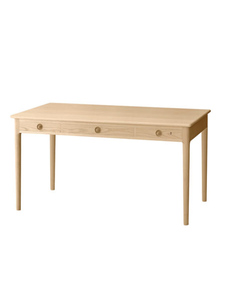 PP305 Skrivebord af Hans J. Wegner (Eg, Klar bioolie)