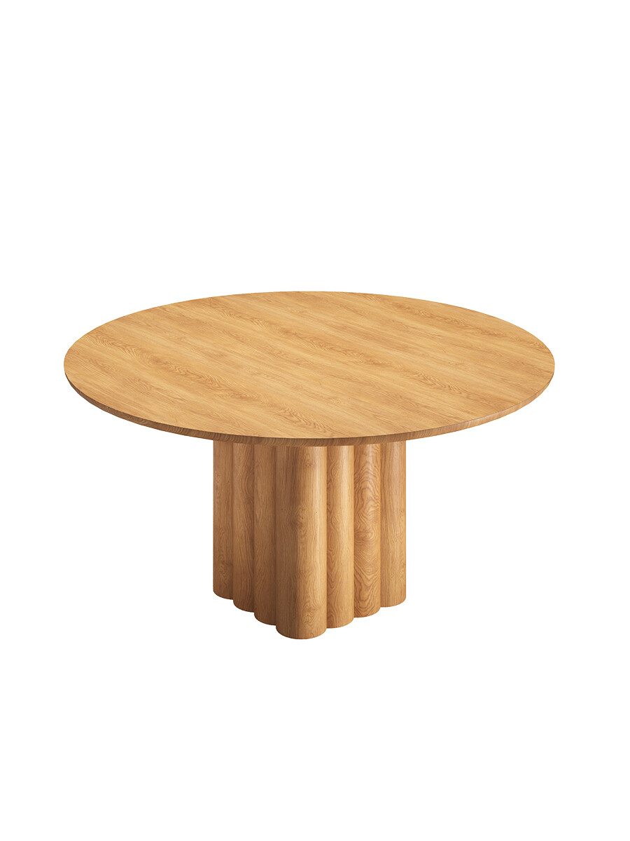 Plush Table Round fra DK3 (Sæbebehandlet eg, Ø 160 cm + 2 tillægsplader) Plush Table Round fra DK3 (Sæbebehandlet eg, Ø 160 cm + 2 tillægsplader)