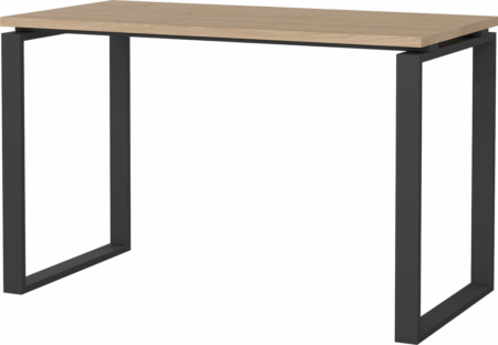Skrivebord Vesterholm Formé 120x60 cm Jackson-hickory matgrå hjemmekontor FSC-certificeret
