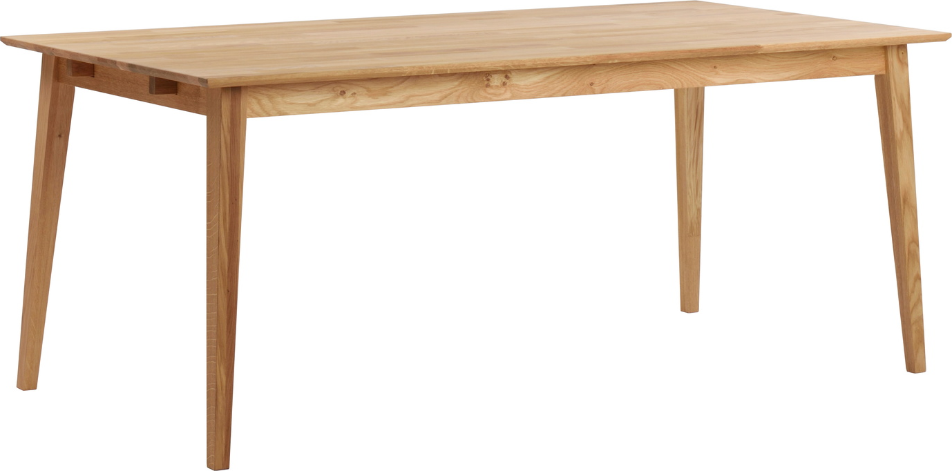 Spisebord Rowico Filippa olieret massivt egetræ FSC 180x90x74 cm udtræk til 280 cm Spisebord Rowico Filippa olieret massivt egetræ FSC 180x90x74 cm udtræk til 280 cm