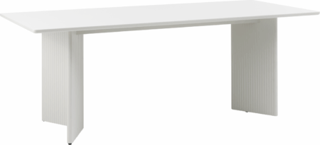 Spisebord med udtræk Nordique Design Palma 200x90 cm Greige