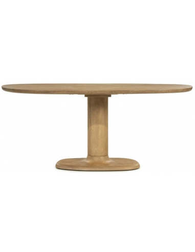 COCO Ovalt spisebord i mangotræ 180 x 110 cm - Natur