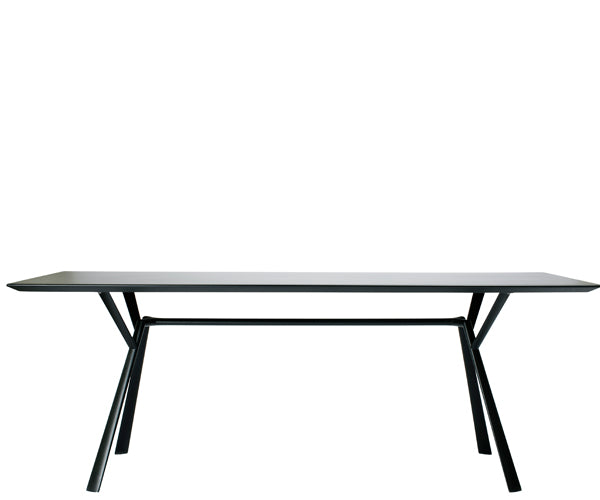 Fast Design Radice Quadra bord 150x90 - Black Fast Design Radice Quadra bord 150x90 - Black