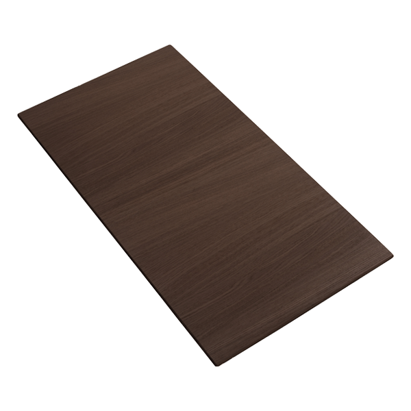PBJ tillægsplade til Corna rundt spisebord Ø:160 cm - Lakeret mørk eg - Finér PBJ tillægsplade til Corna rundt spisebord Ø:160 cm - Lakeret mørk eg - Finér