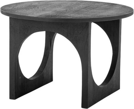 Sofabord Bloomingville Ulrike loungebord sort mangotræ Ø59,5 cm H40,5 cm