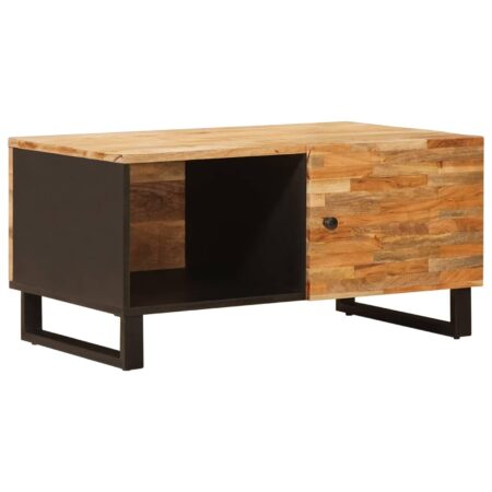 Sofabord Brun 88 x 52 x 12 cm Massivt mangotræ