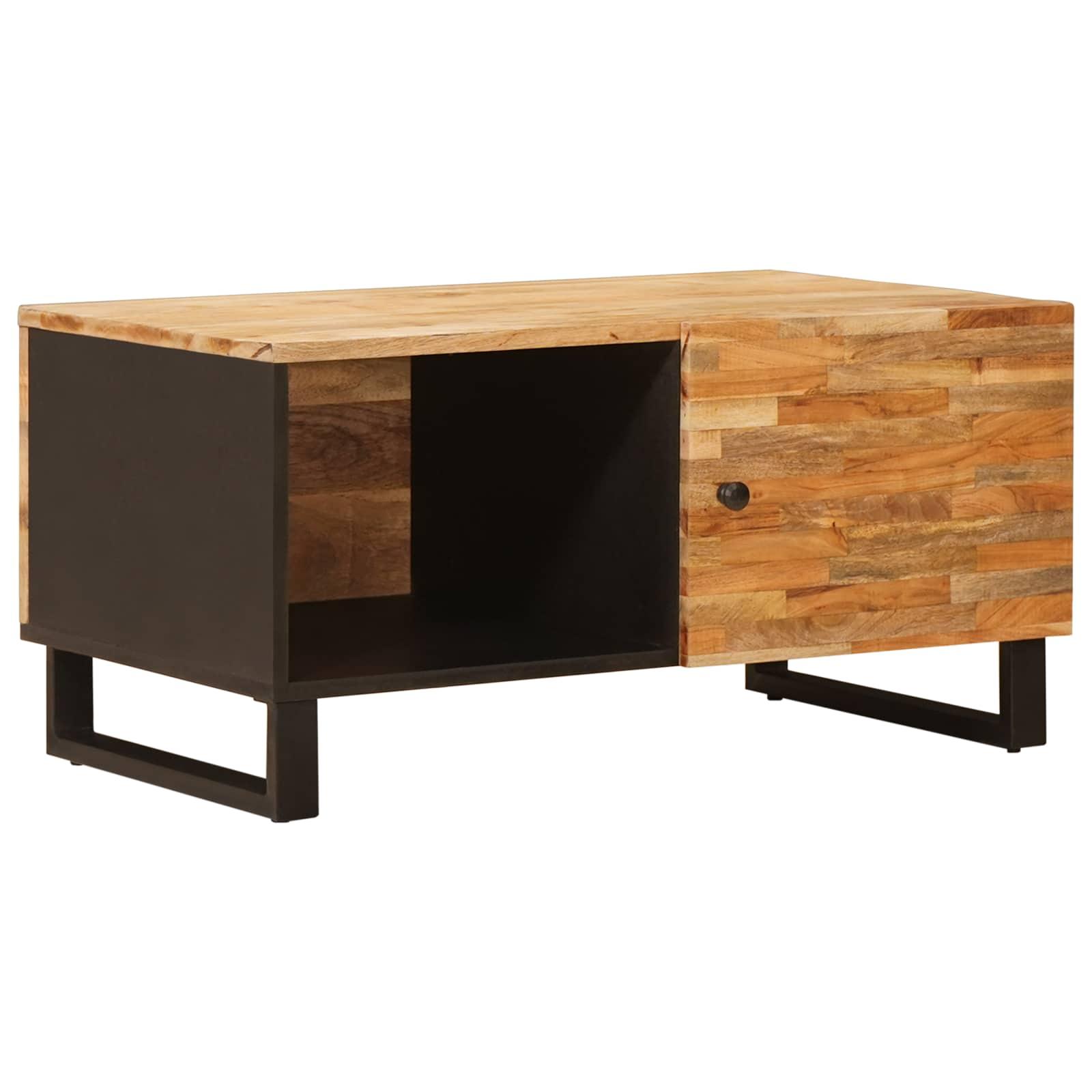 Sofabord Brun 88 x 52 x 12 cm Massivt mangotræ Sofabord Brun 88 x 52 x 12 cm Massivt mangotræ