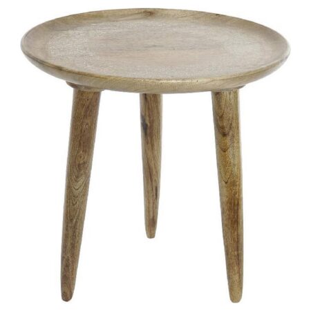 Sofabord mangotræ brun (45.5 x 45.5 x 54.5 cm)