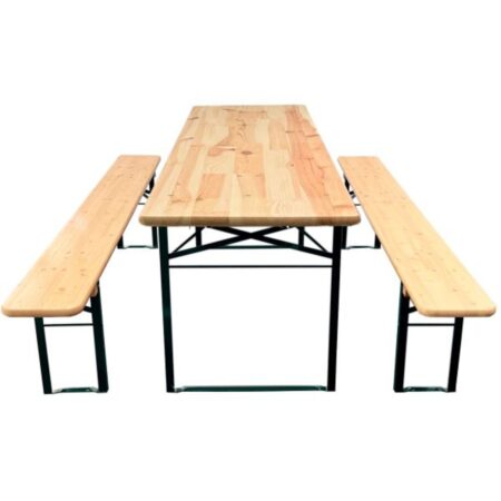 Standard bord-/bænkesæt 220x67cm Naturfarvet