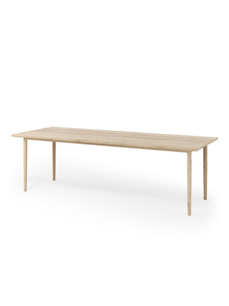 ARV Spisebord 90 x 240 cm, hvidolieret eg fra Brdr. Krüger