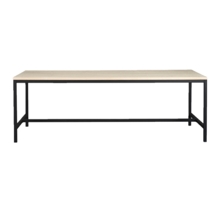 EVERETT SPISEBORD 118765 UDST.MODEL EG HVID OLIE