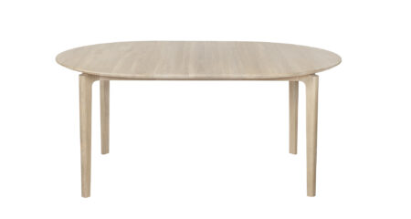 HASLEV IDA SPISEBORD 01 HVIDOLIERET EG - 180