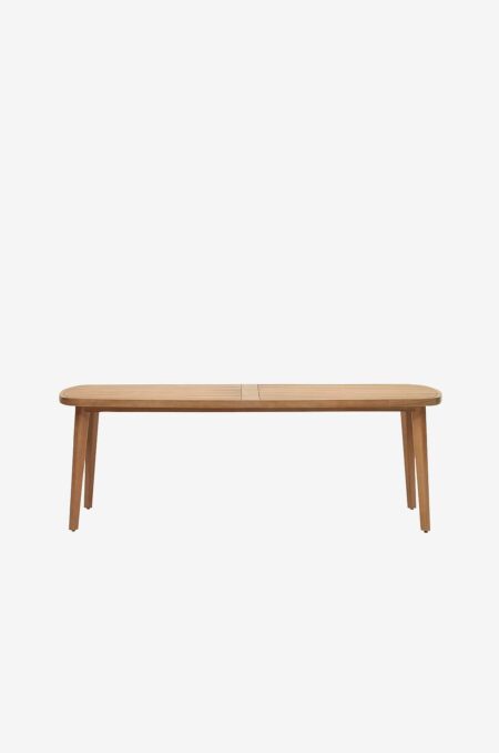 Kave Home - Spisebord Maset, 100 x 225 cm - Brun - Spiseborde - - Homeroom