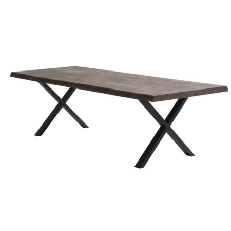 Paris plankebord | Røget eg m. krydsstel | 100 x 260