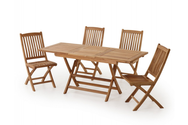Sofia Udtræk Mia Teak Havemøbelsæt Sofia Udtræk Mia Teak Havemøbelsæt