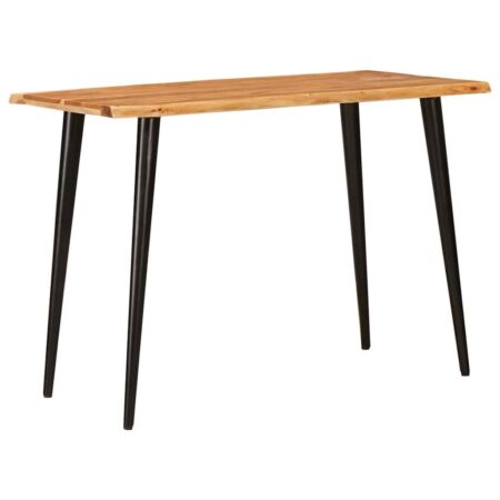 Spiseborde Brun og sort 110 x 55 x 75 cm Massivt mangotræ