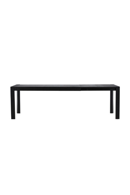 VENTURE DESIGN Slider spisebord, m. udtræk - sort egetræ (250x95x75)