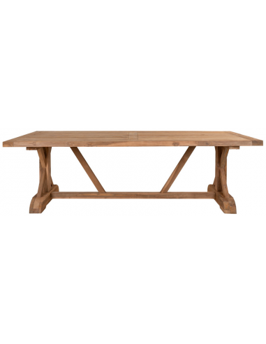 Havebord i genanvendt teaktræ H75 x B240 x D100 cm - Teak