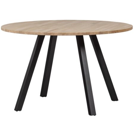 WOOOD - Tablo Spisebord Massiv Eg FSC Square Ben Ø120 cm - 75x120x120 cm