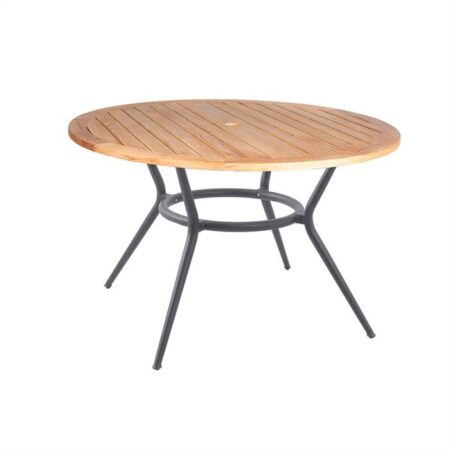 Cane-Line Joy spisebord - Rundt - Ø120 - Teaktræ