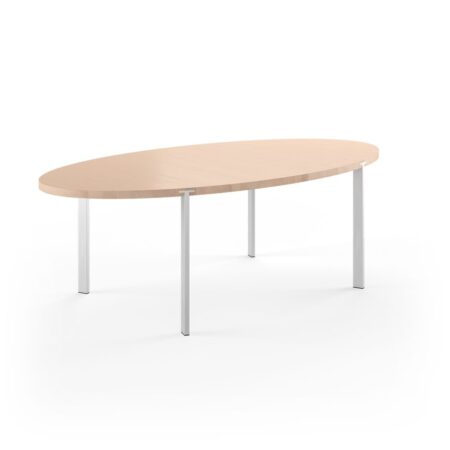 GM2152 BORD M/UDTRÆK 230X120CM EG HVID OLIE