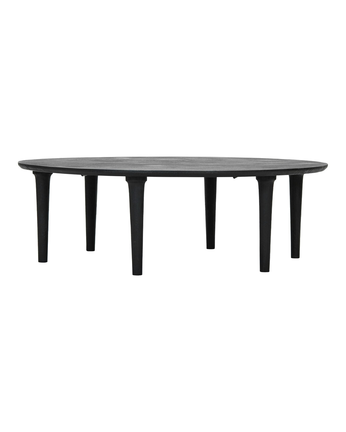 House Doctor - Sofabord Zanzi Ø127cm Mangotræ Sort Rundt Håndlavet House Doctor - Sofabord Zanzi Ø127cm Mangotræ Sort Rundt Håndlavet