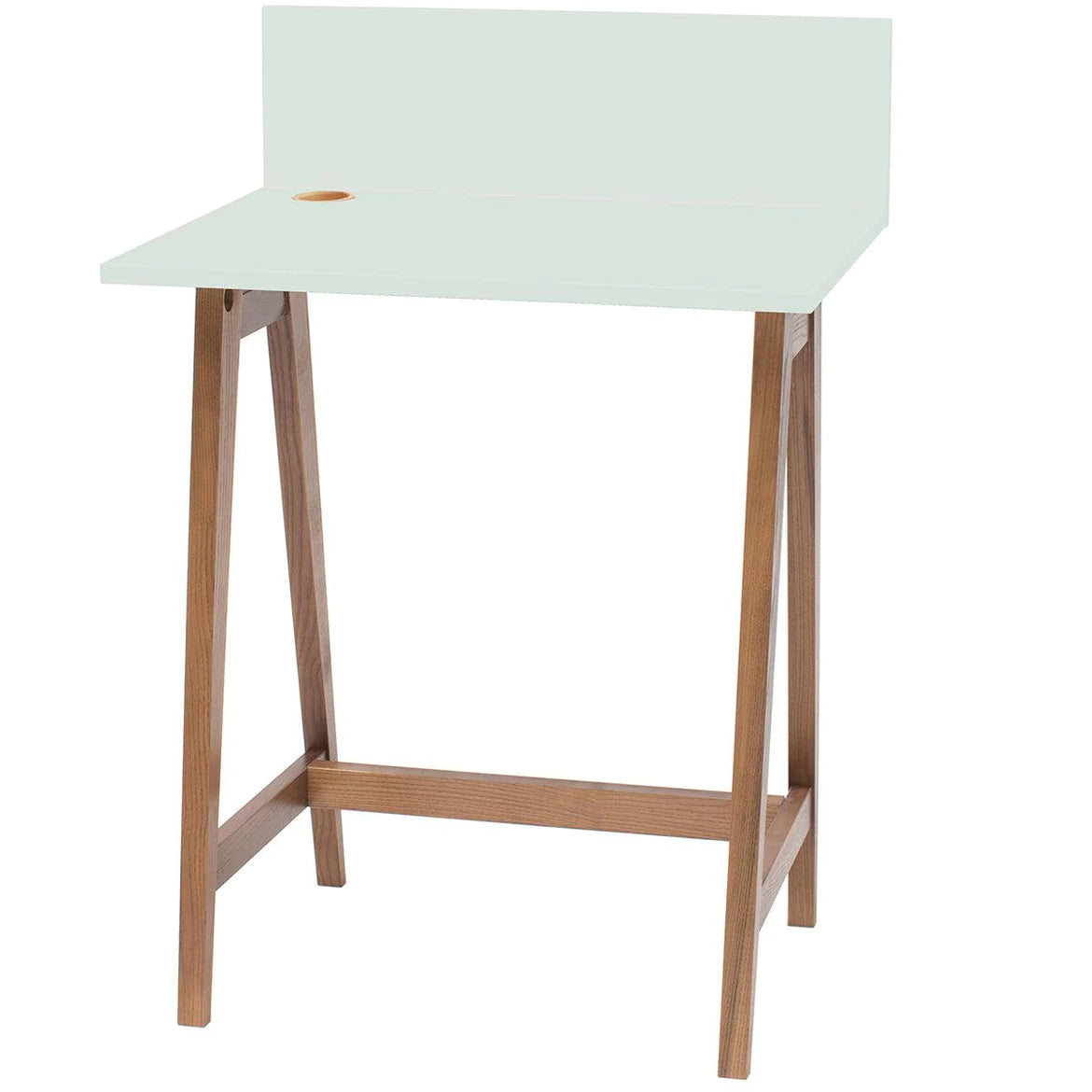 LUKA Asketræ Skrivebord 65x50cm Fleeting Mint LUKA Asketræ Skrivebord 65x50cm Fleeting Mint