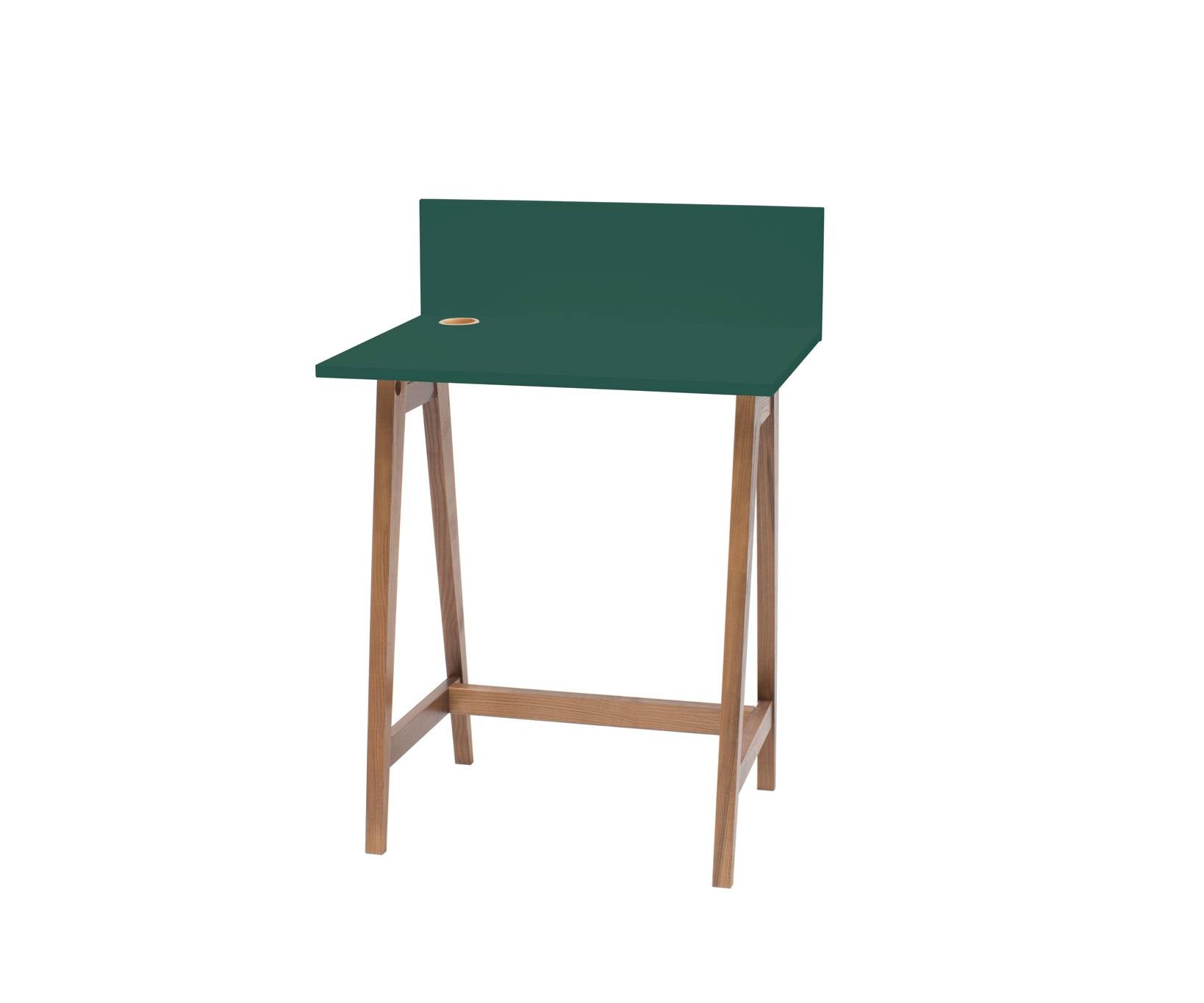 LUKA Asketræ Skrivebord 65x50cm Grøn LUKA Asketræ Skrivebord 65x50cm Grøn