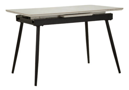 MATT DINING TABLE - Spisebord med udtræk (120 x 80 x 75 cm / 155 x 80 x 75 cm)