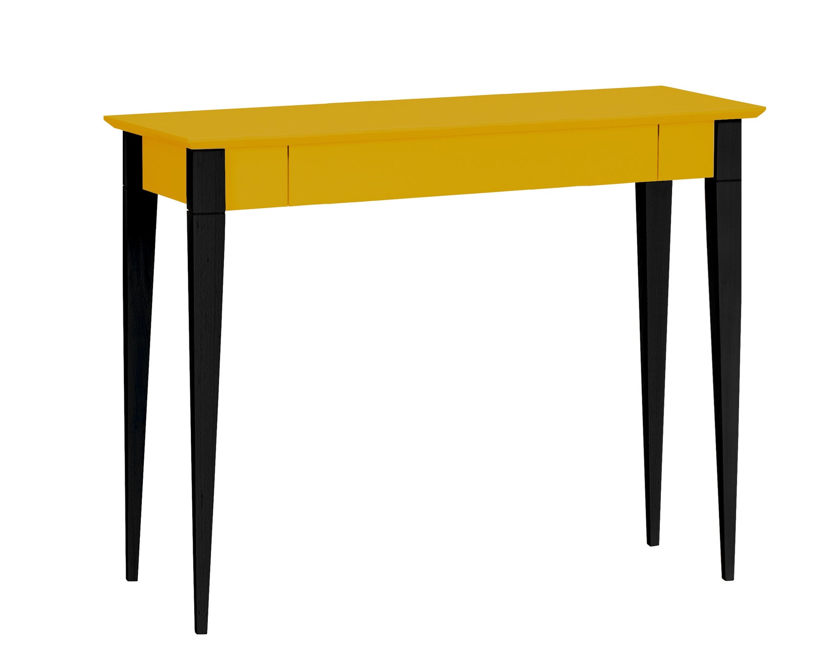 MIMO Skrivebord 105x40cm Sort Ben Gul MIMO Skrivebord 105x40cm Sort Ben Gul